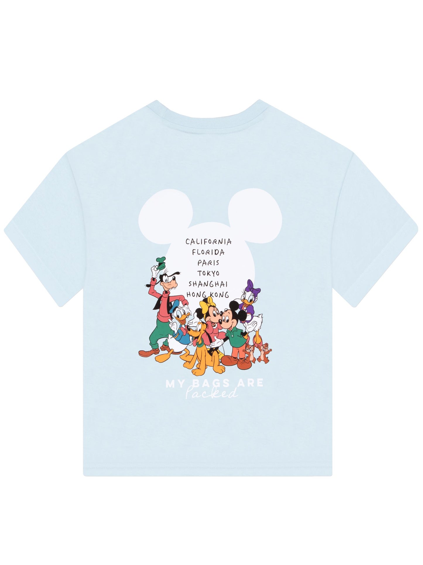 Dsiney Kidz - Character Blue Disney Mickey Minnie Mouse & Friends T-Shirt image 4