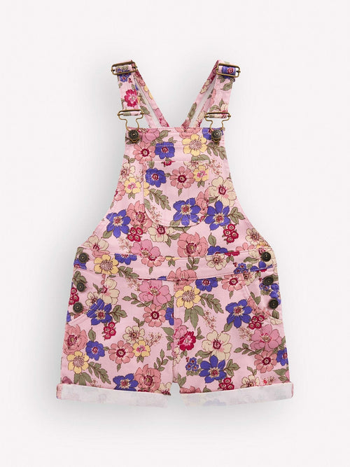 Boden Pink Short Dungaree image 1