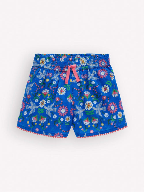 Boden Blue Pull-on Holiday Shorts image 1