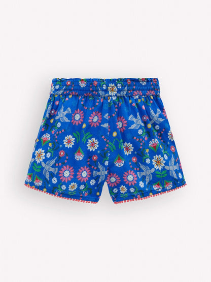 Boden Blue Pull-on Holiday Shorts image 2