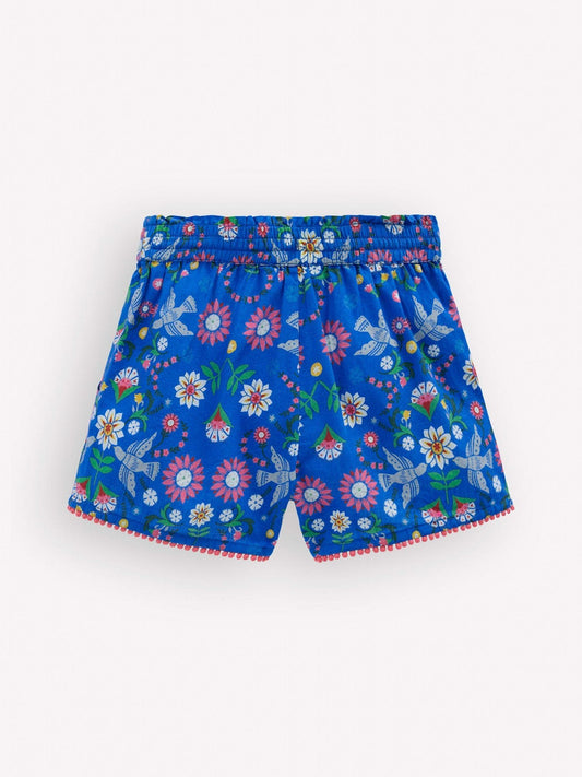 Boden Blue Pull-on Holiday Shorts image 2