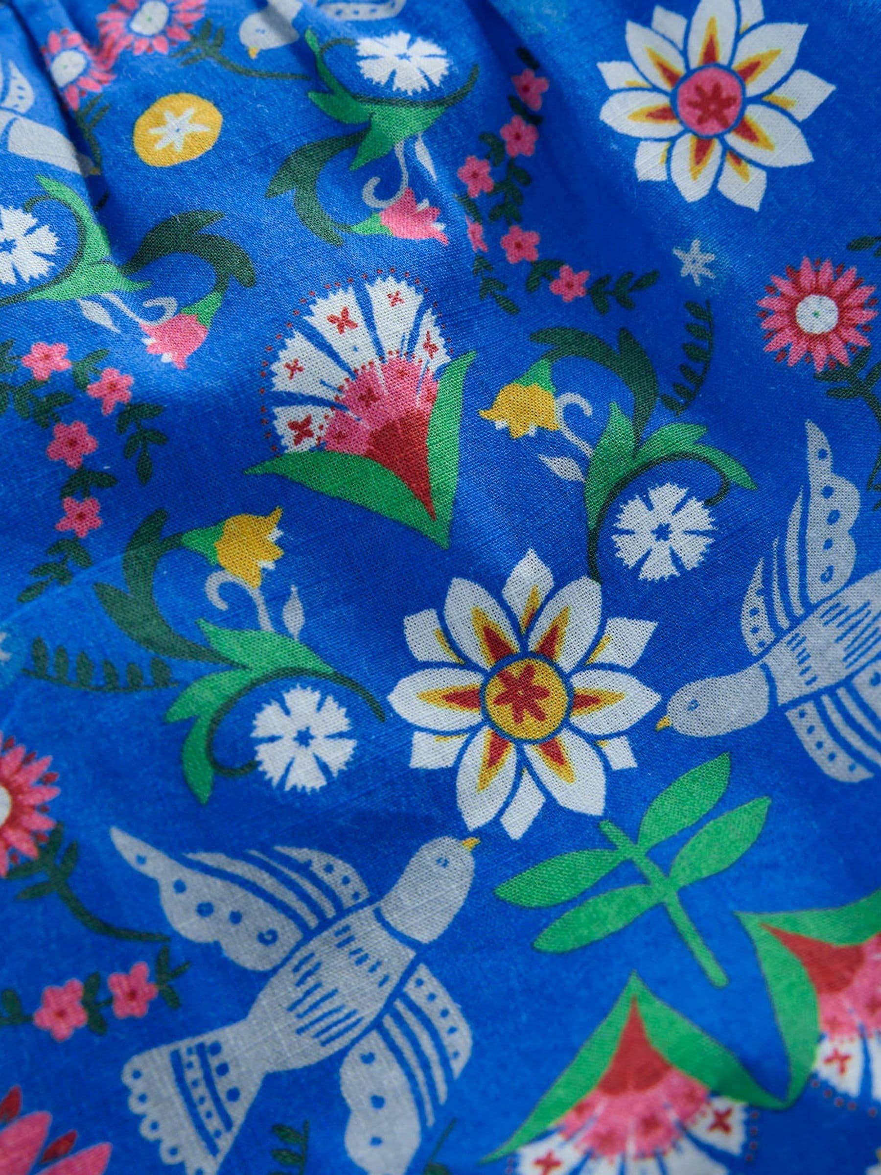Boden Blue Pull-on Holiday Shorts image 3