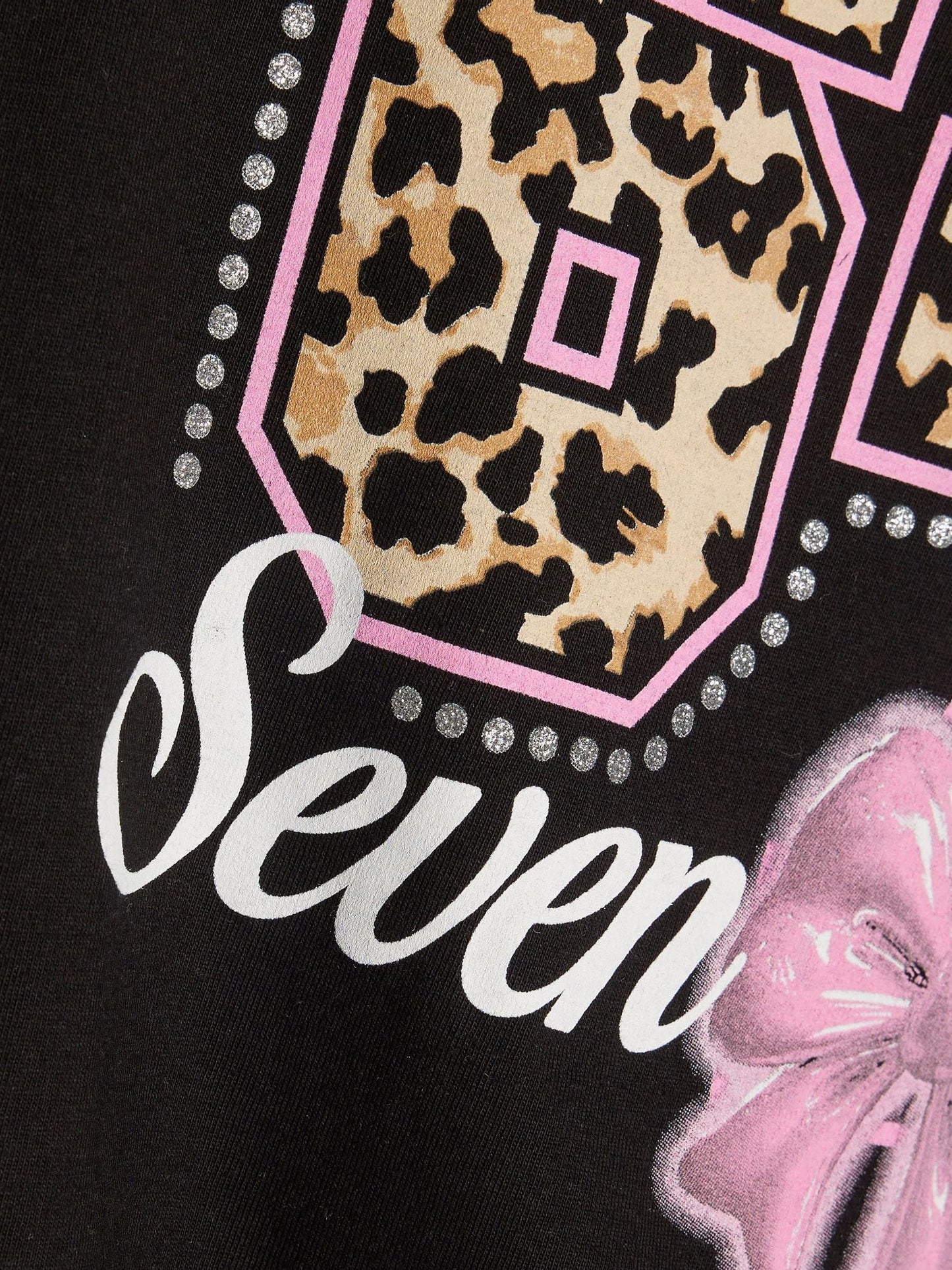 Dsiney Kidz - River Island Black 67 Crop T-Shirt image 3