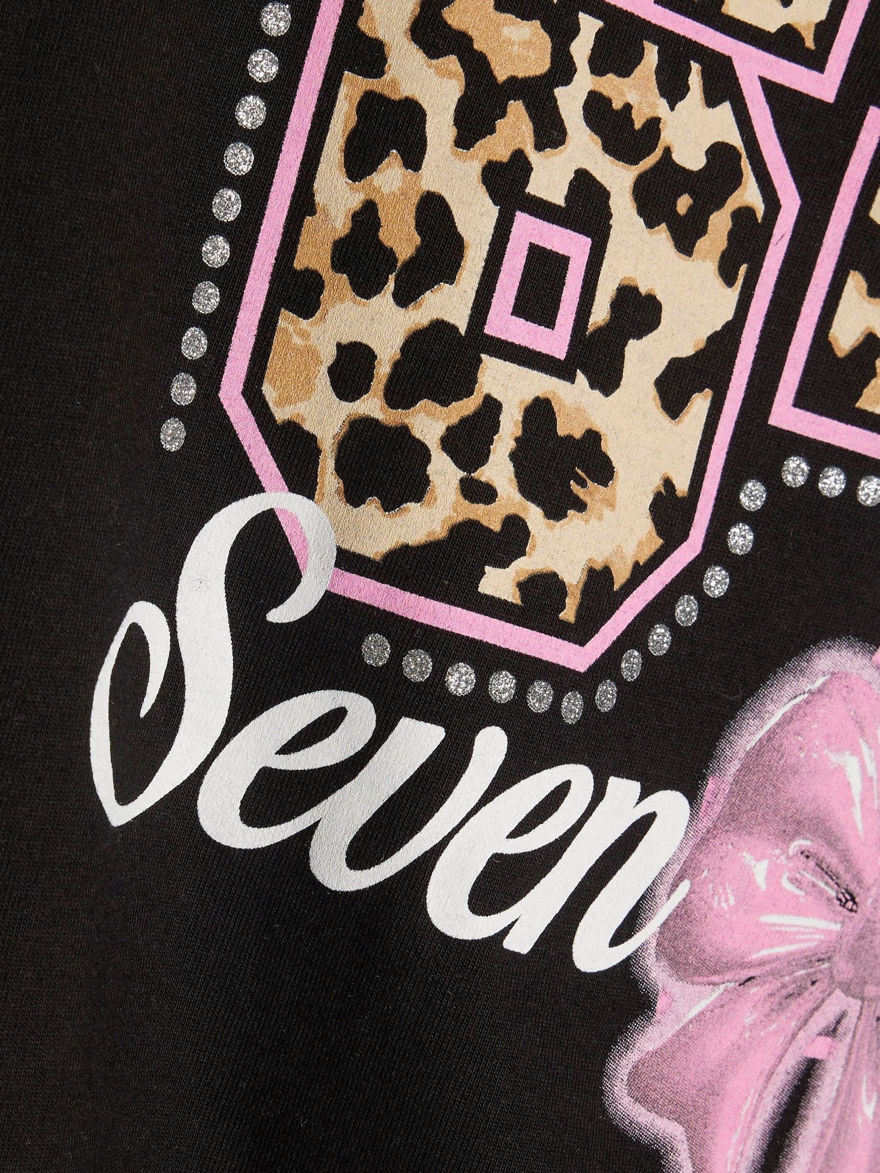 Dsiney Kidz - River Island Black 67 Crop T-Shirt image 3