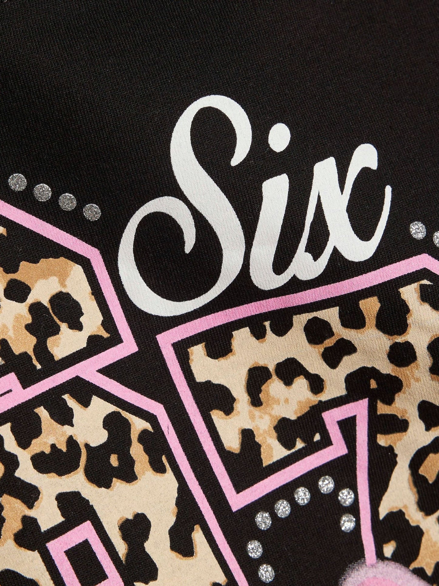 Dsiney Kidz - River Island Black 67 Crop T-Shirt image 4