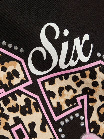 Dsiney Kidz - River Island Black 67 Crop T-Shirt image 4