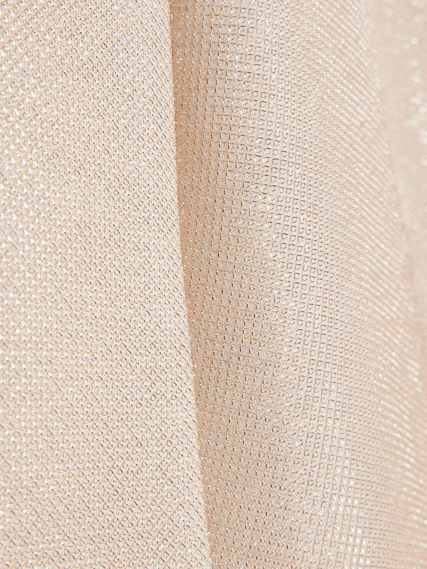 Dsiney Kidz - River Island Brown Glitter Bow Scuba Dress image 4