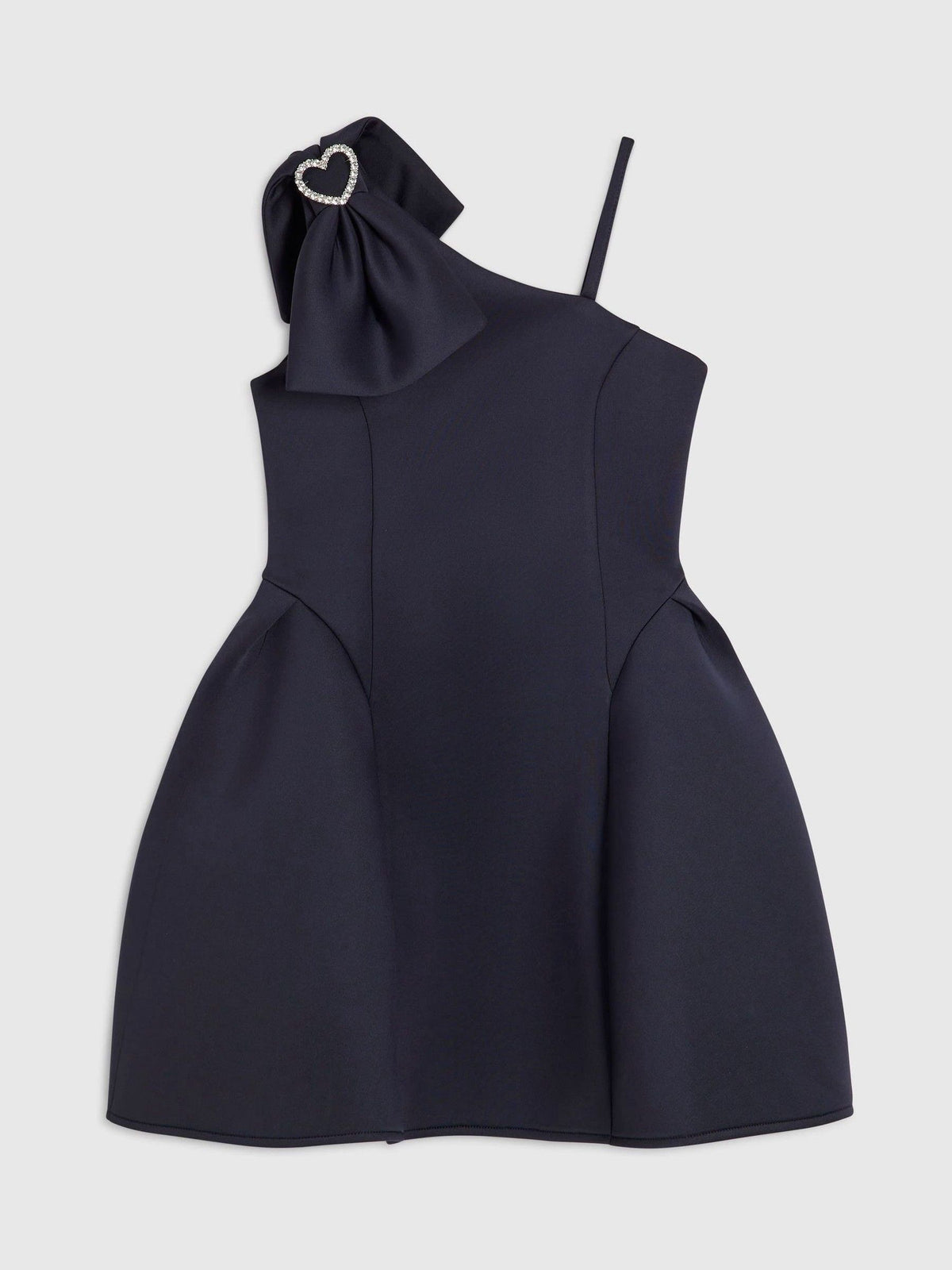 Dsiney Kidz - River Island Blue Asymmetric Scuba Dress image 1