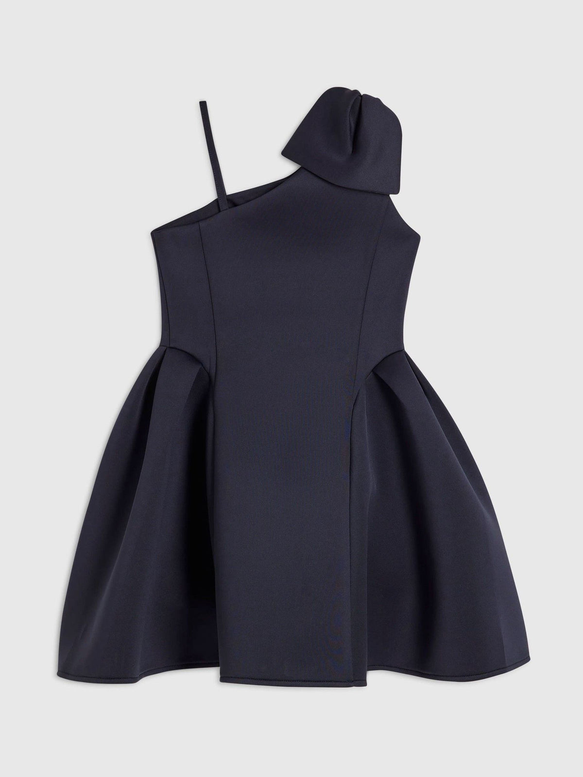 Dsiney Kidz - River Island Blue Asymmetric Scuba Dress image 2