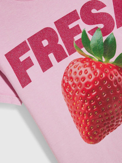 Dsiney Kidz - River Island Pink Fresha Strawberry T-Shirt image 4