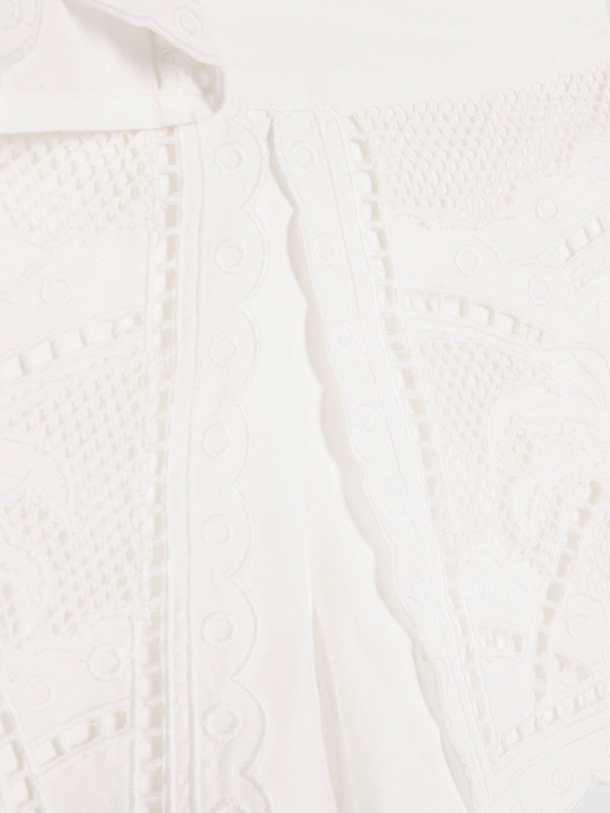 River Island White Palm Waistcoat Shirt & Shorts Set image 4