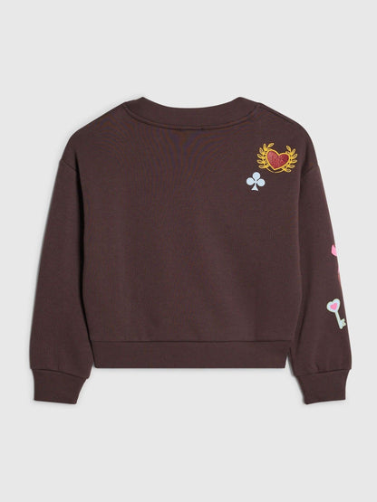 Dsiney Kidz - River Island Brown Icon Cardigan image 2