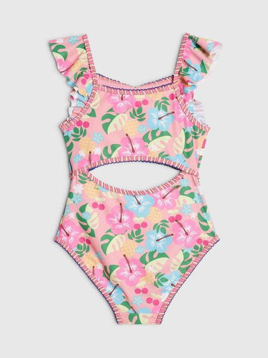 Dsiney Kidz - River Island Pink Hello Kitty Cutout Swimsuit image 2