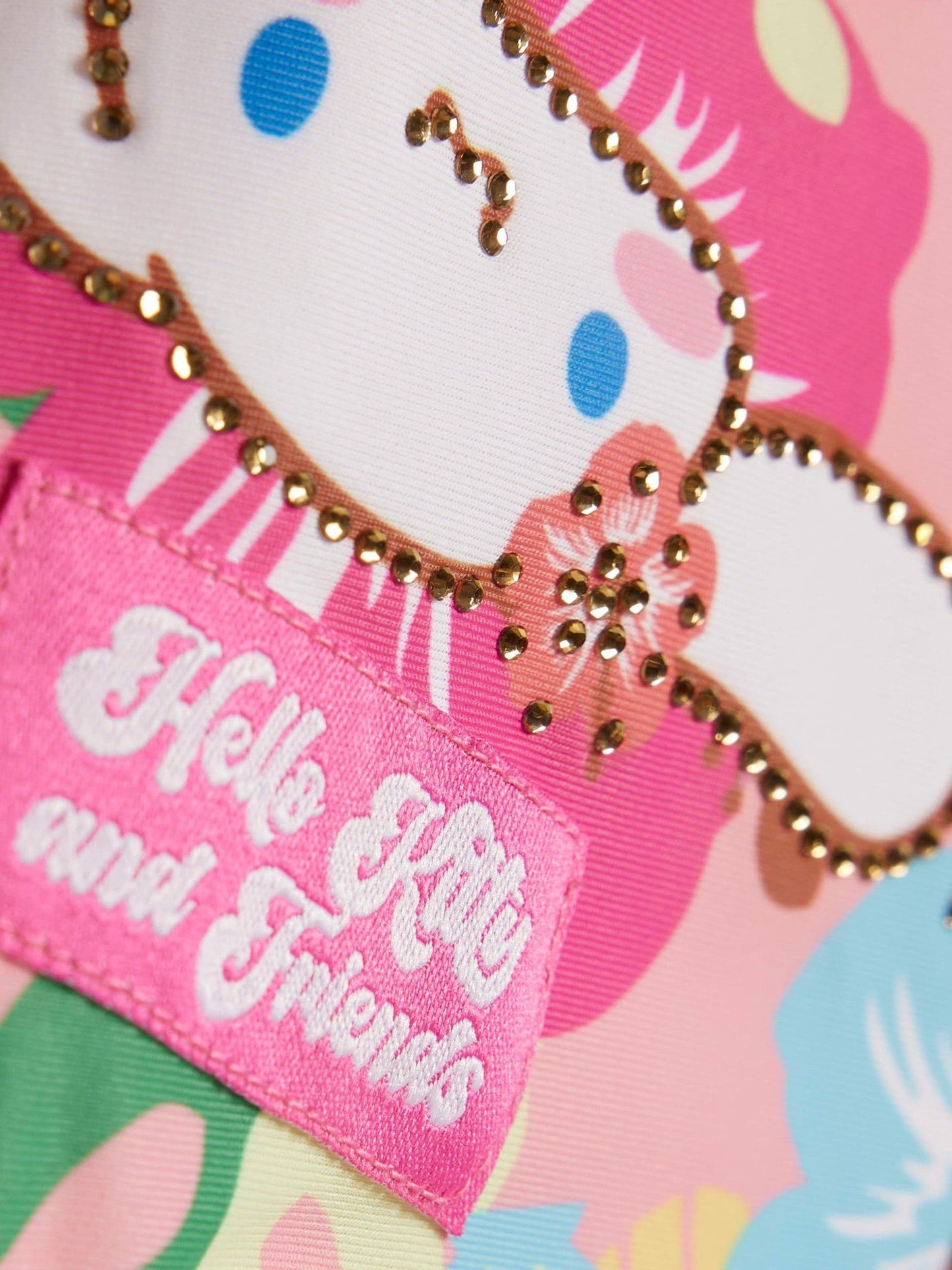 Dsiney Kidz - River Island Pink Hello Kitty Cutout Swimsuit image 3