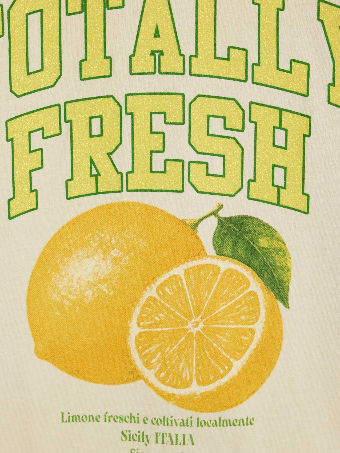 Dsiney Kidz - River Island Yellow Totally Fresh Lemon T-Shirt image 3