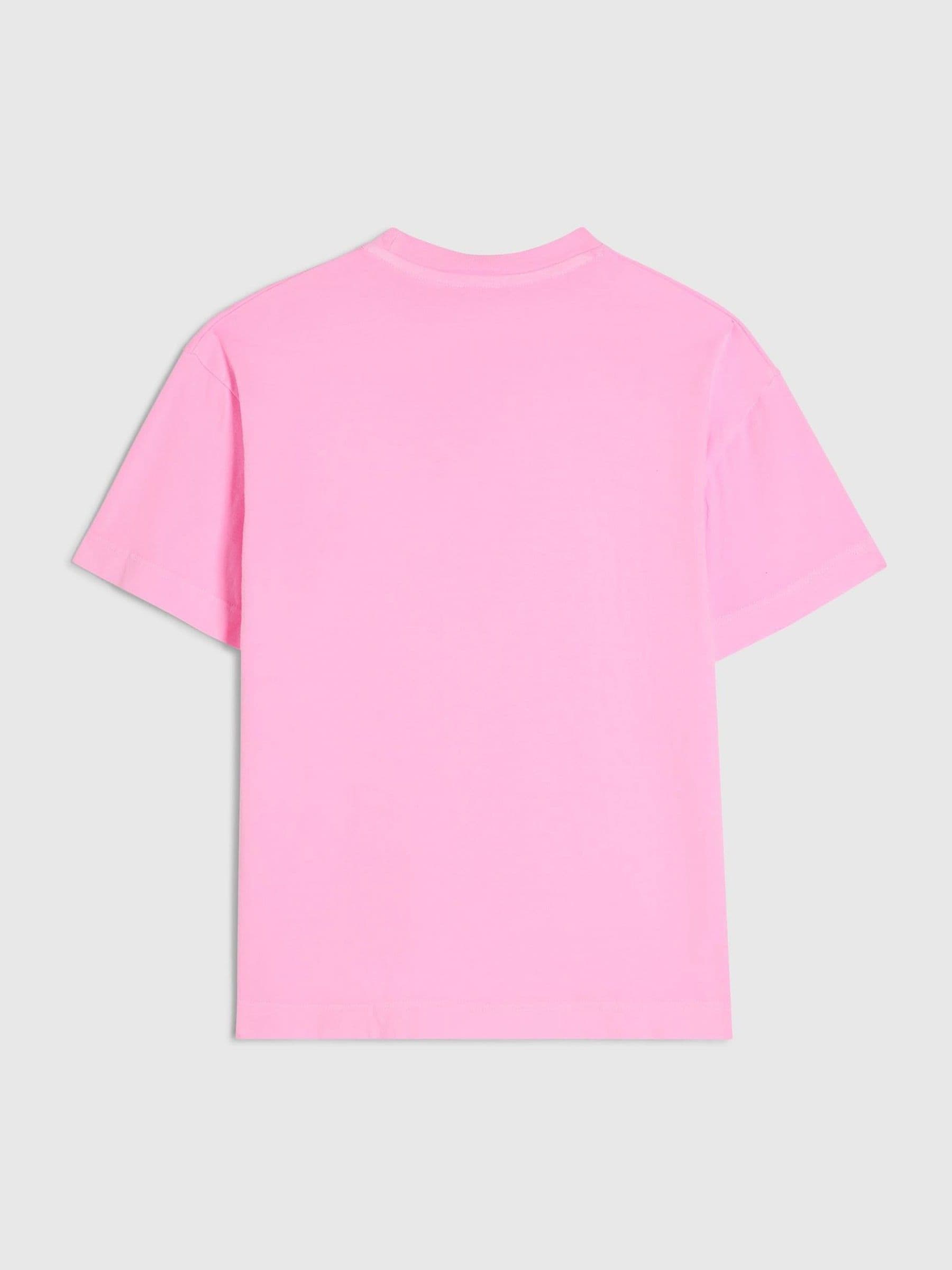 Dsiney Kidz - River Island Pink Cherry Airbrush Neon T-Shirt image 2