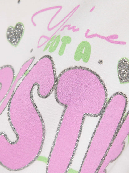 Dsiney Kidz - River Island White Got a Bestie T-Shirt image 3