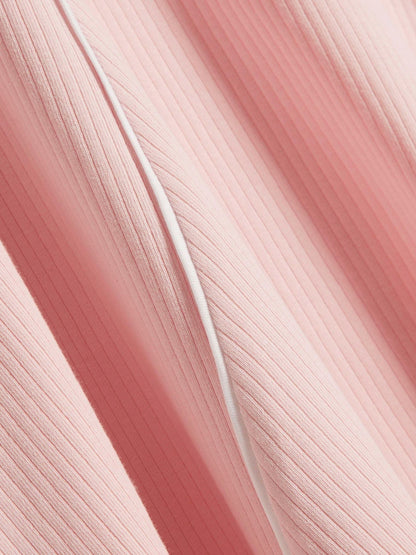 Dsiney Kidz - River Island Pink Polo Collar Jersey Dress image 3