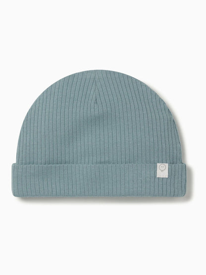 MORI Blue Stretch Baby Hat - image 2