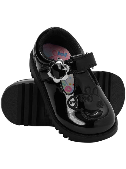 Character Black Peppa Pig School Shoes - image 4