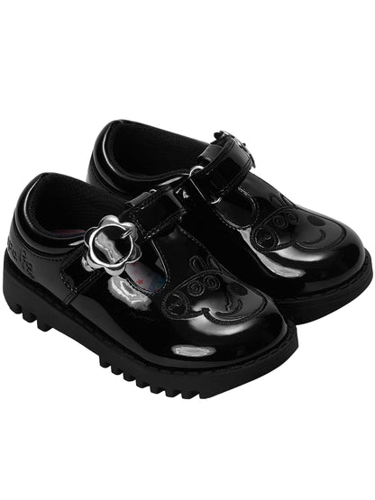 Character Black Peppa Pig School Shoes - image 5
