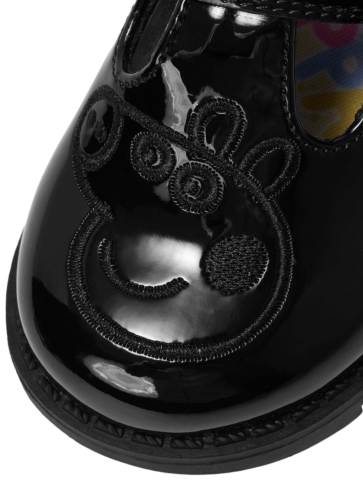 Character Black Peppa Pig School Shoes - image 8