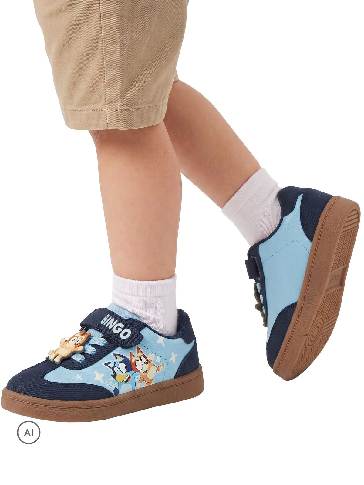 Dsiney Kidz - Character Blue Bluey And Bingo Trainers image 3