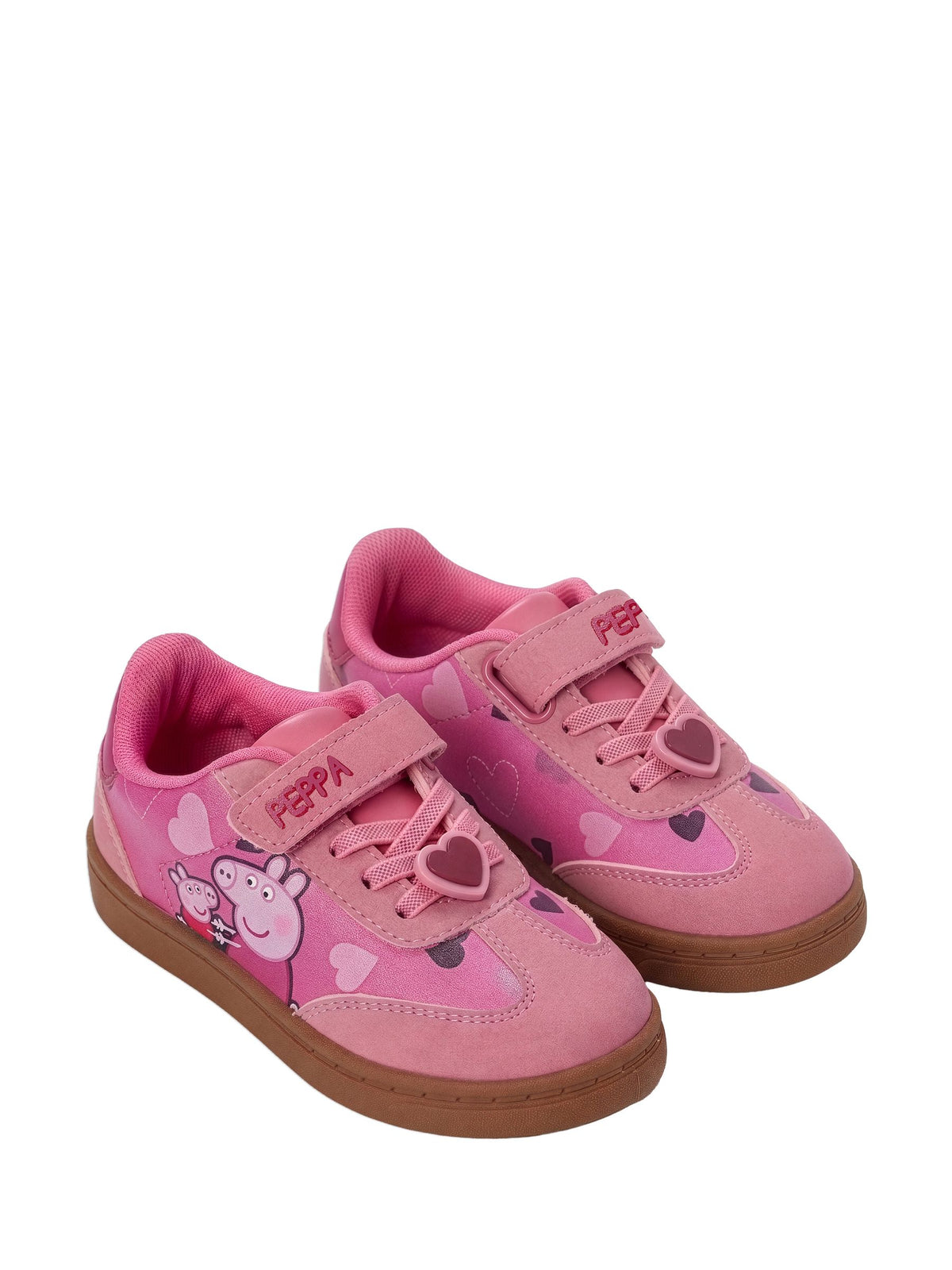 Character Pink Peppa Pig Peppa And Evie Trainers - image 1