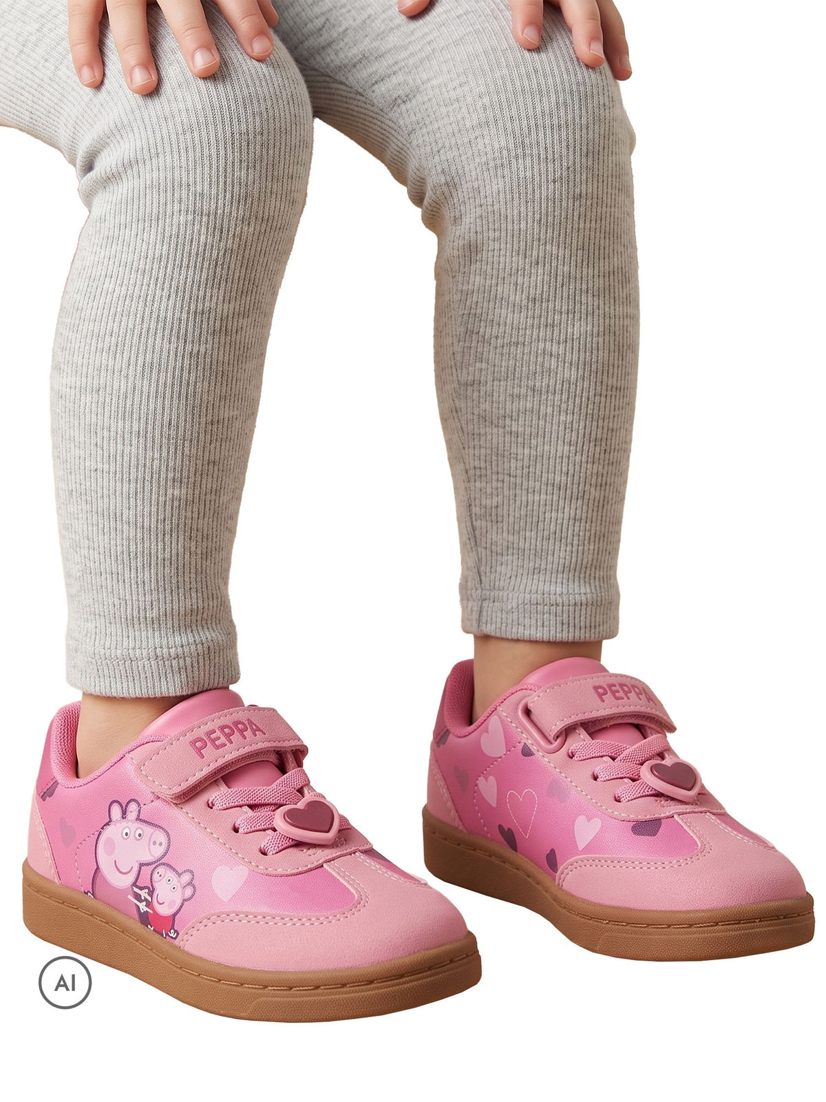 Character Pink Peppa Pig Peppa And Evie Trainers - image 5