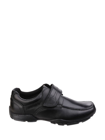 Hush Puppies Black Freddy 2 Junior School Shoes - image 2