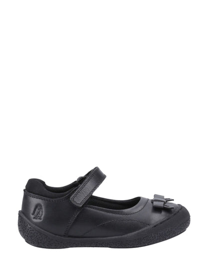 Hush Puppies Black Martha Infant School Shoes image 1