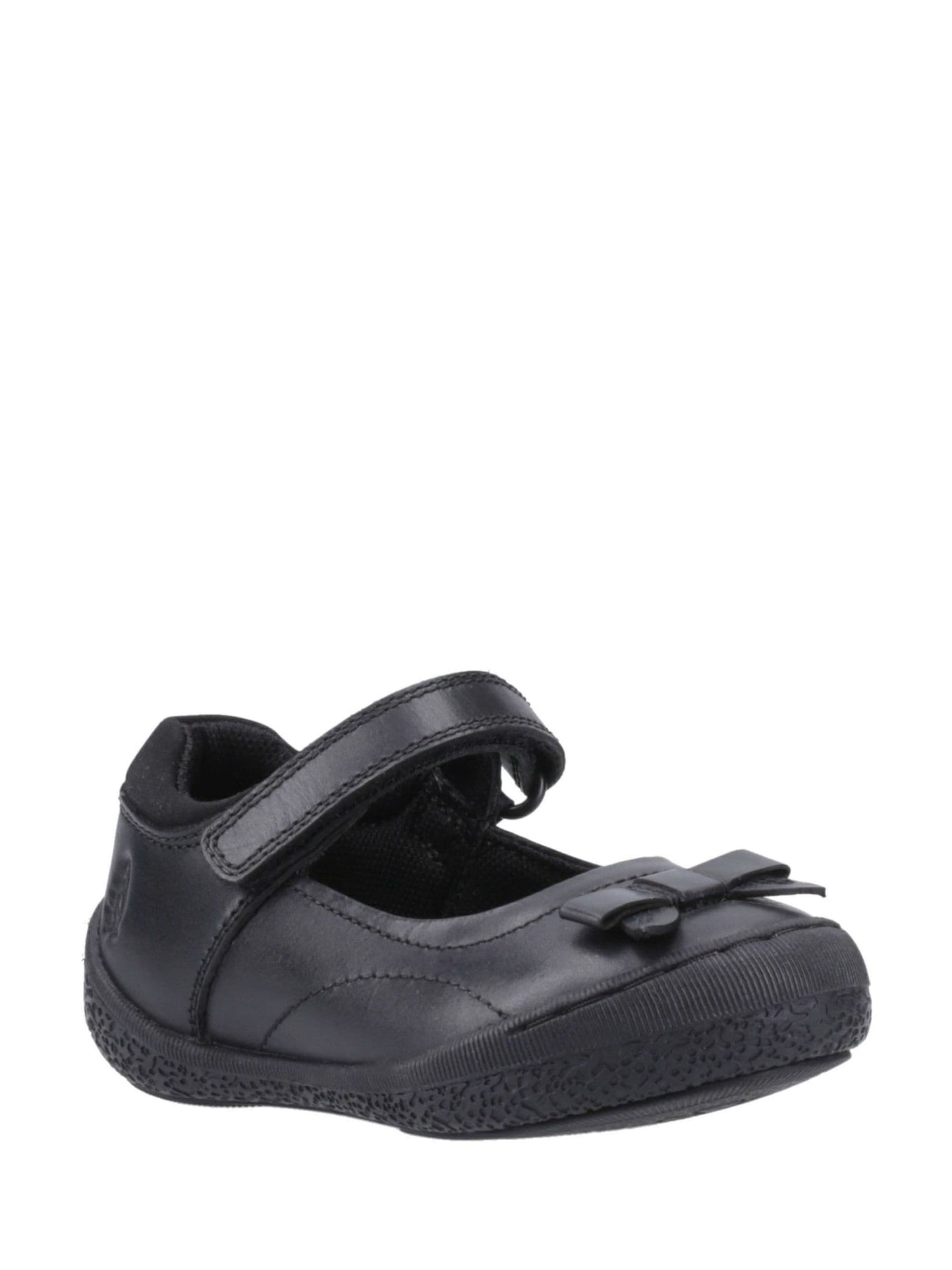 Hush Puppies Black Martha Infant School Shoes image 2
