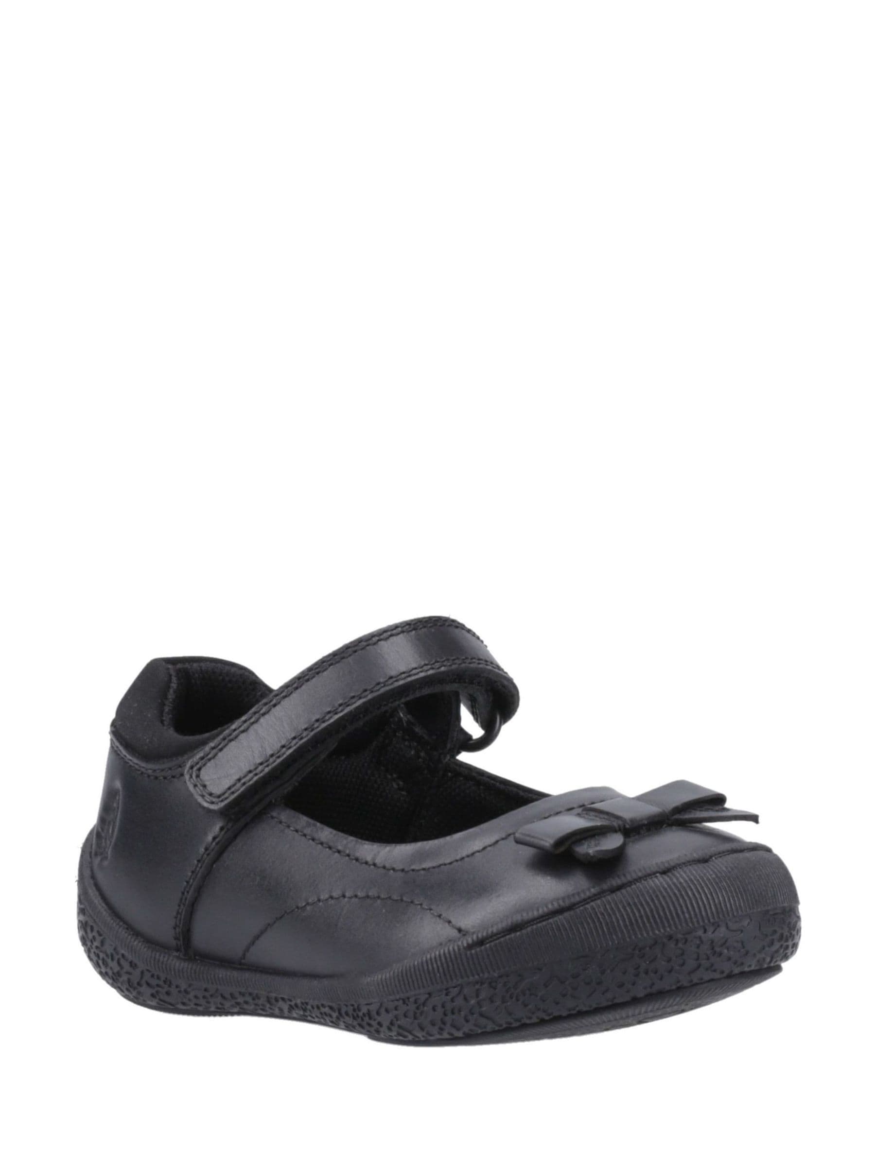 Hush Puppies Black Martha Infant School Shoes image 2