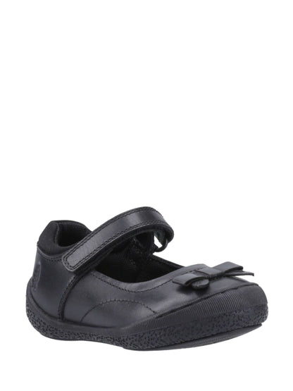 Hush Puppies Black Martha Infant School Shoes image 2
