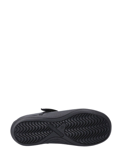 Hush Puppies Black Caitlin T-Bar Patent Junior School Shoes image 4