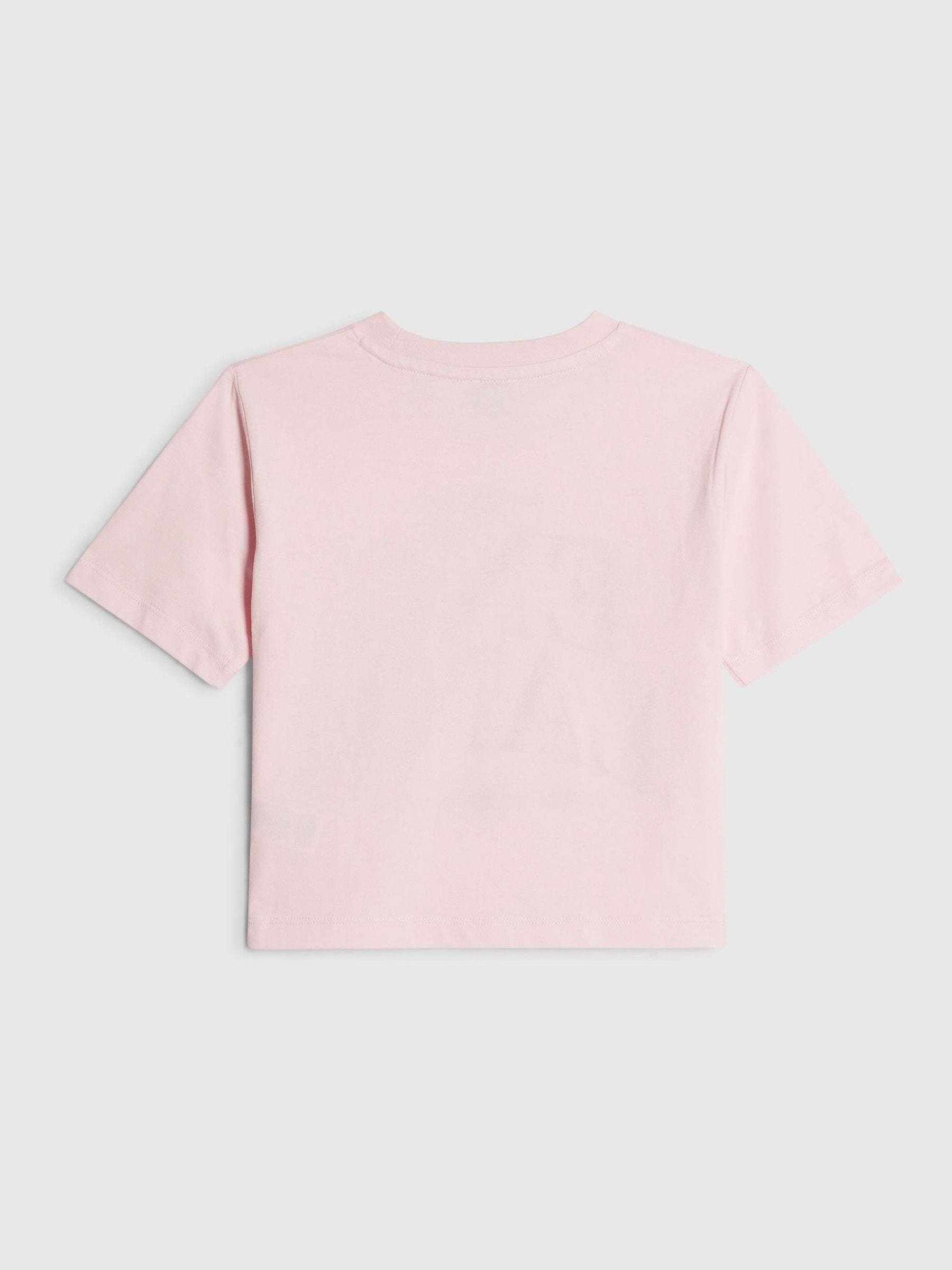 Dsiney Kidz - River Island Pink England Crop T-Shirt image 2