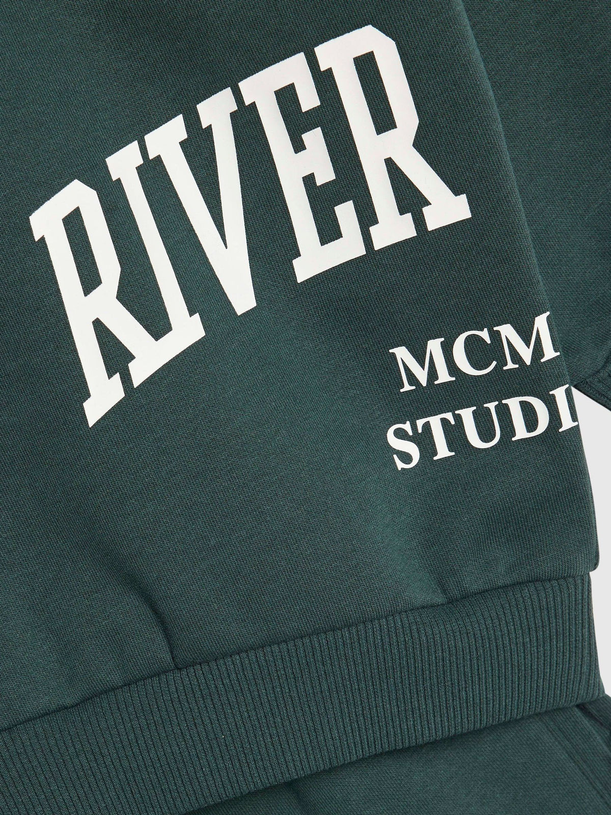 River Island Green River Varsity Sweatshirt & Joggers Set - image 4