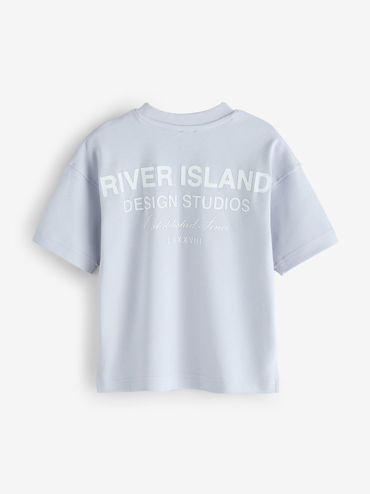 Dsiney Kidz - River Island Brown Branded Back Print T-Shirt 3 Pack image 3