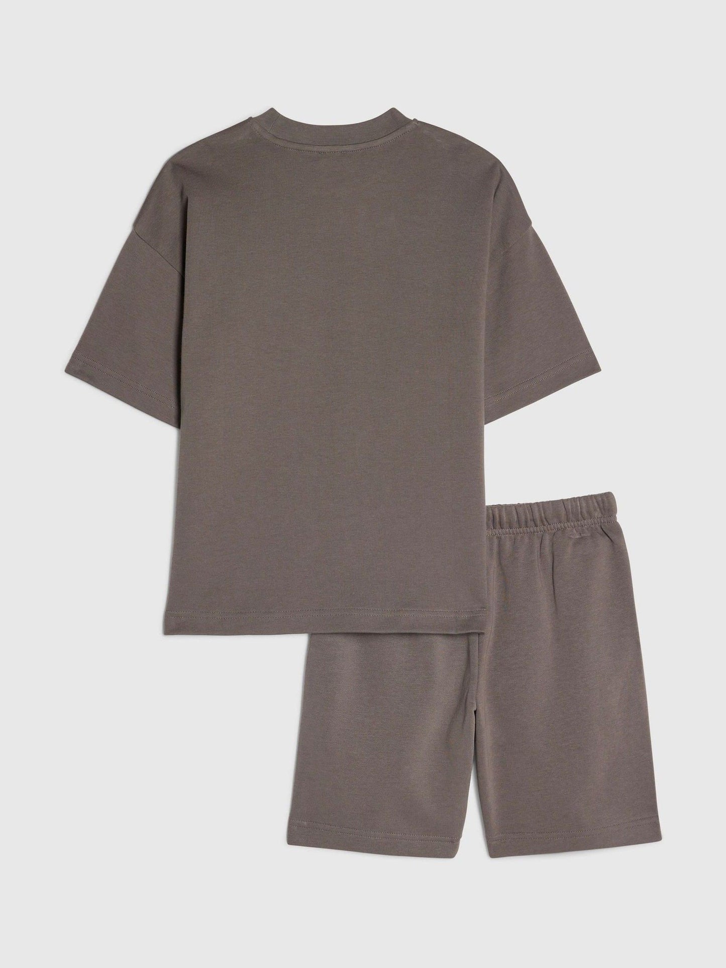 Dsiney Kidz - River Island Brown River Varsity T-Shirt & Shorts Set image 3
