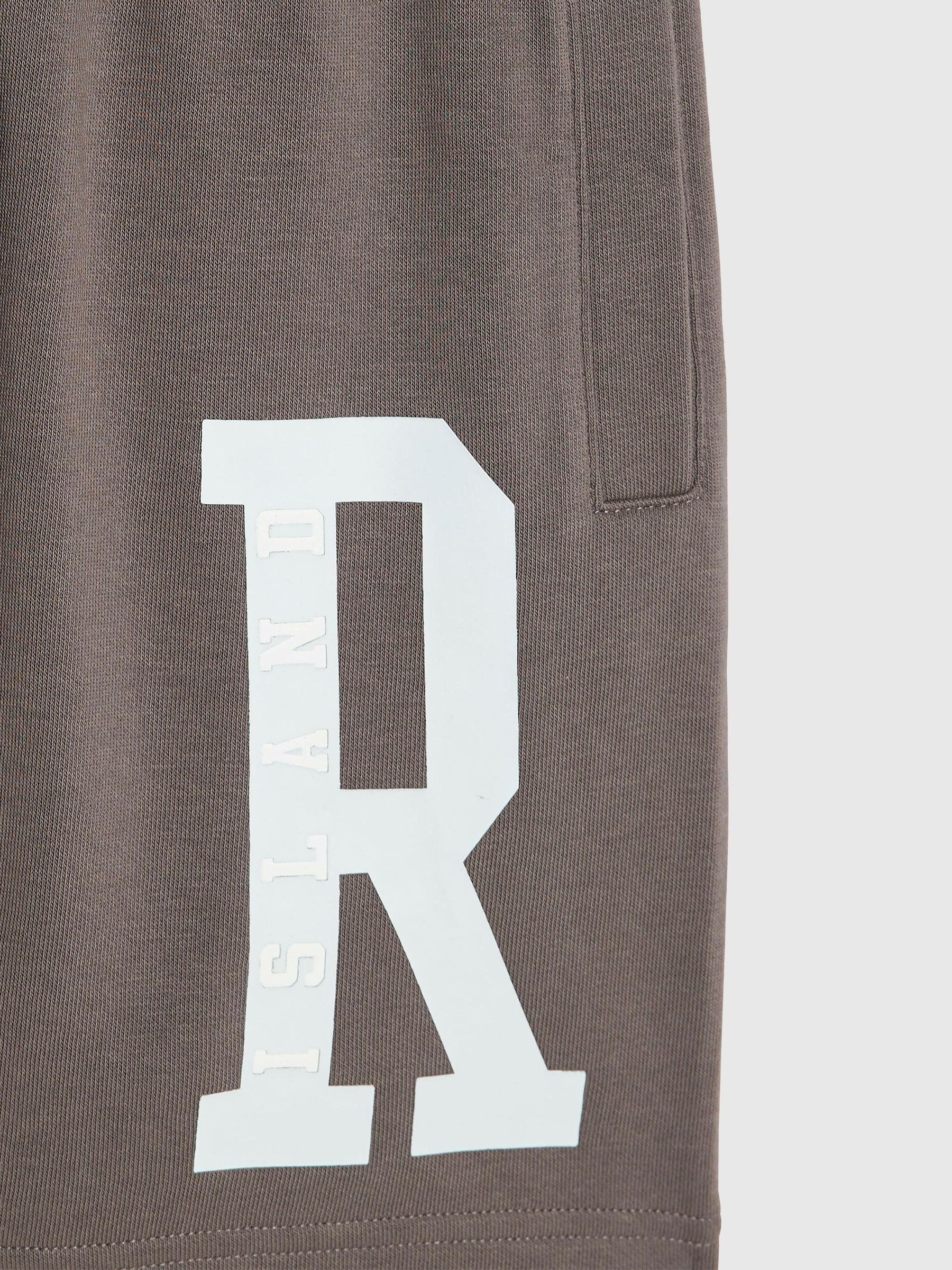Dsiney Kidz - River Island Brown River Varsity T-Shirt & Shorts Set image 5