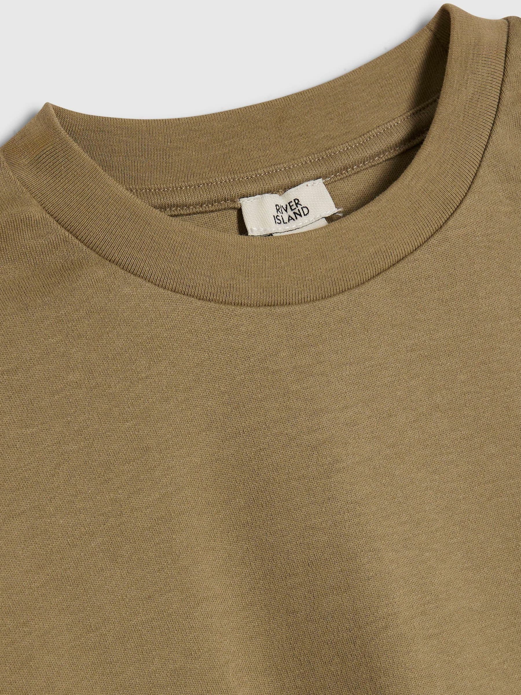 Dsiney Kidz - River Island Brown River Varsity T-Shirt & Joggers Set image 4