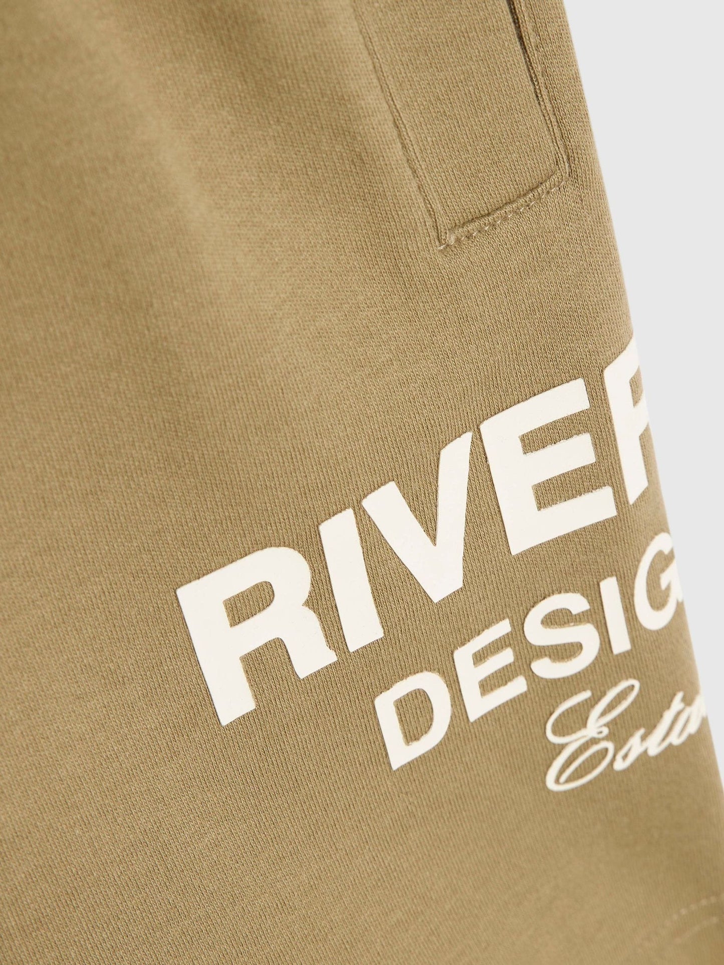 Dsiney Kidz - River Island Brown River Varsity T-Shirt & Shorts Set image 3