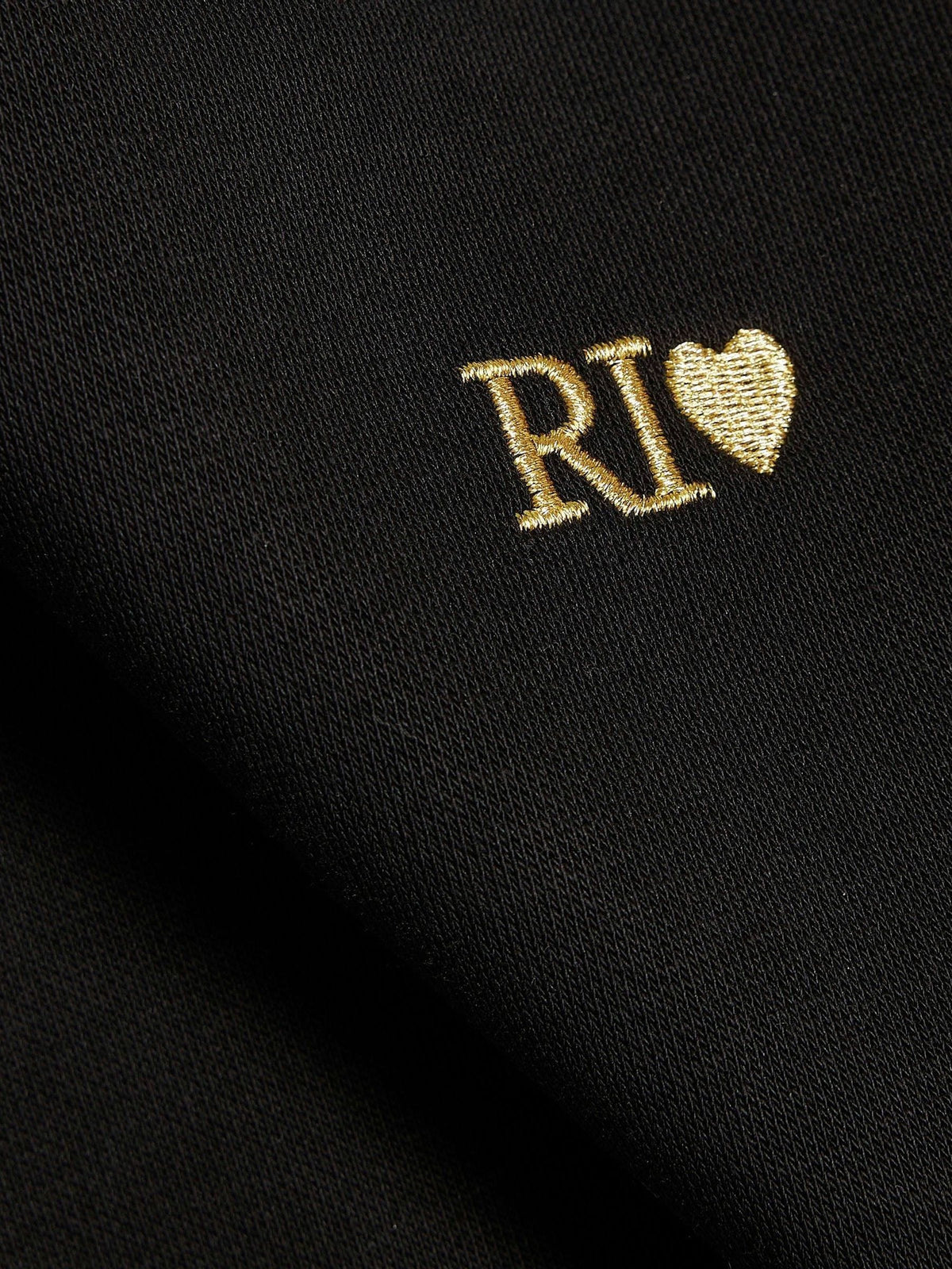 River Island Black Split Back Logo Sweatshirt & Leggings Set - image 4