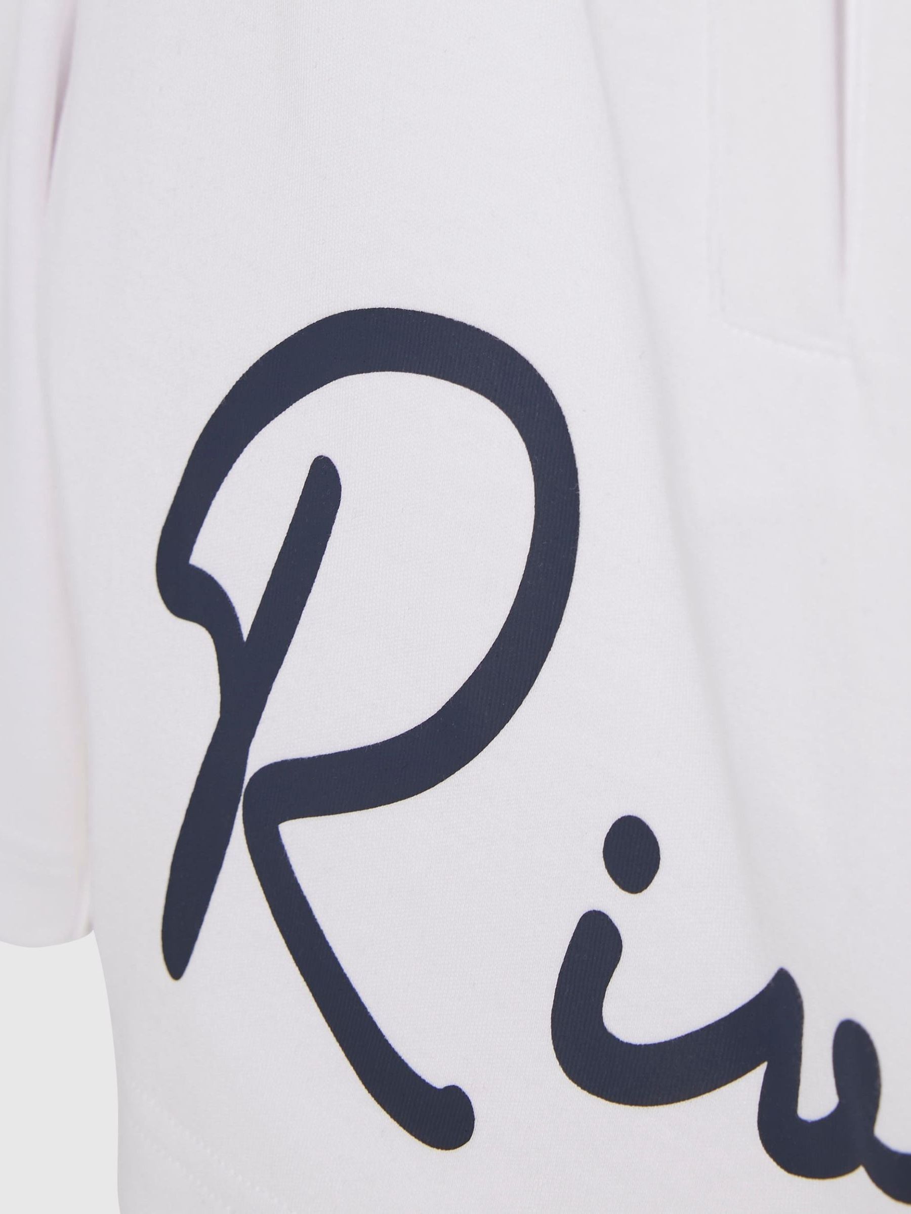 Dsiney Kidz - River Island White Logo Polo Shirt & Short Set image 5