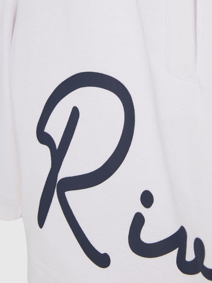 Dsiney Kidz - River Island White Logo Polo Shirt & Short Set image 5