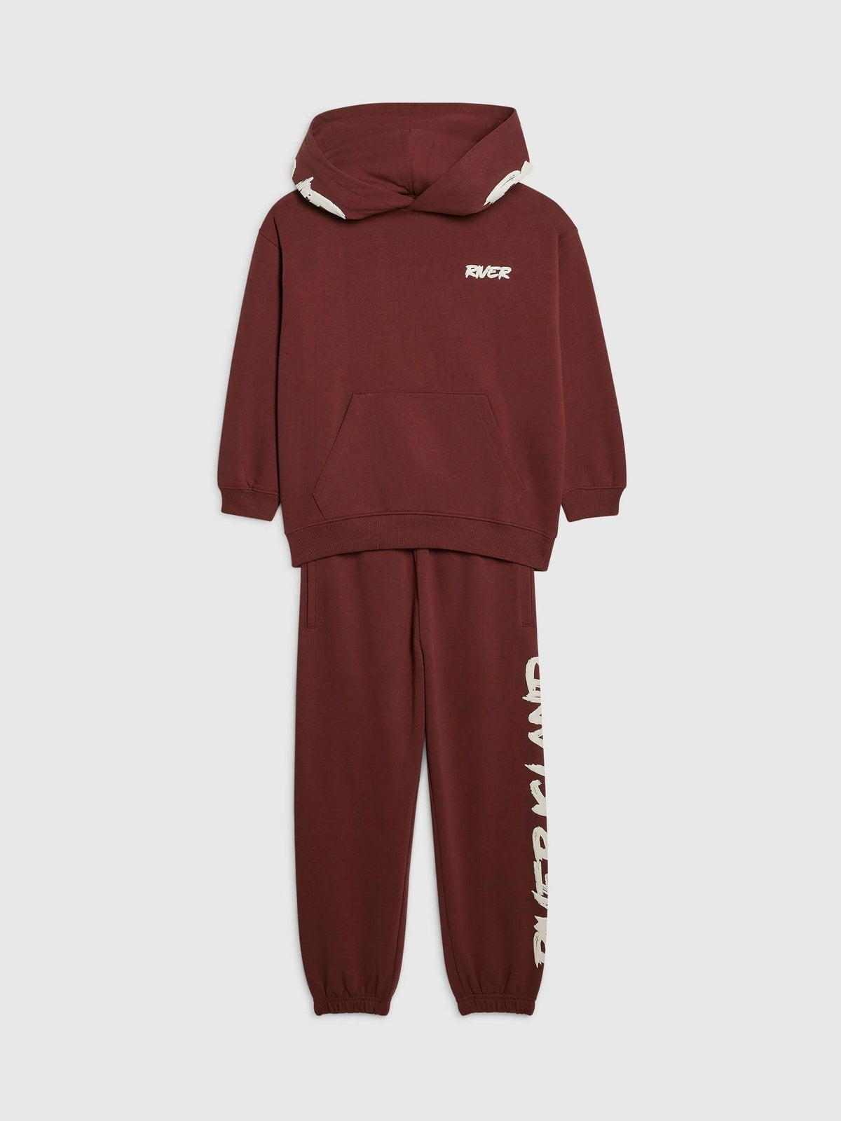 River Island Orange River Branded Hoodie & Jogger Set - image 3