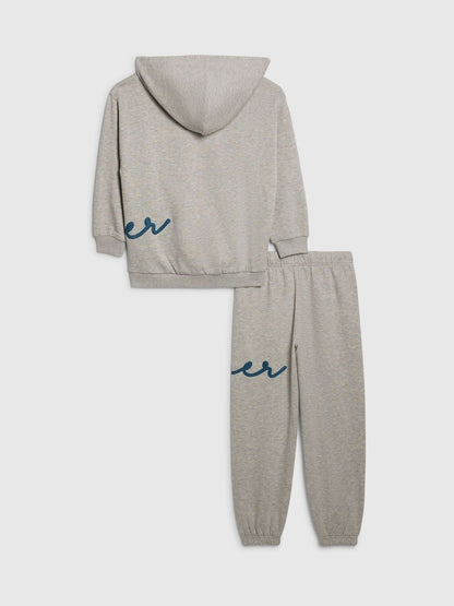 River Island Grey River Logo Hoodie & Jogger Set - image 2