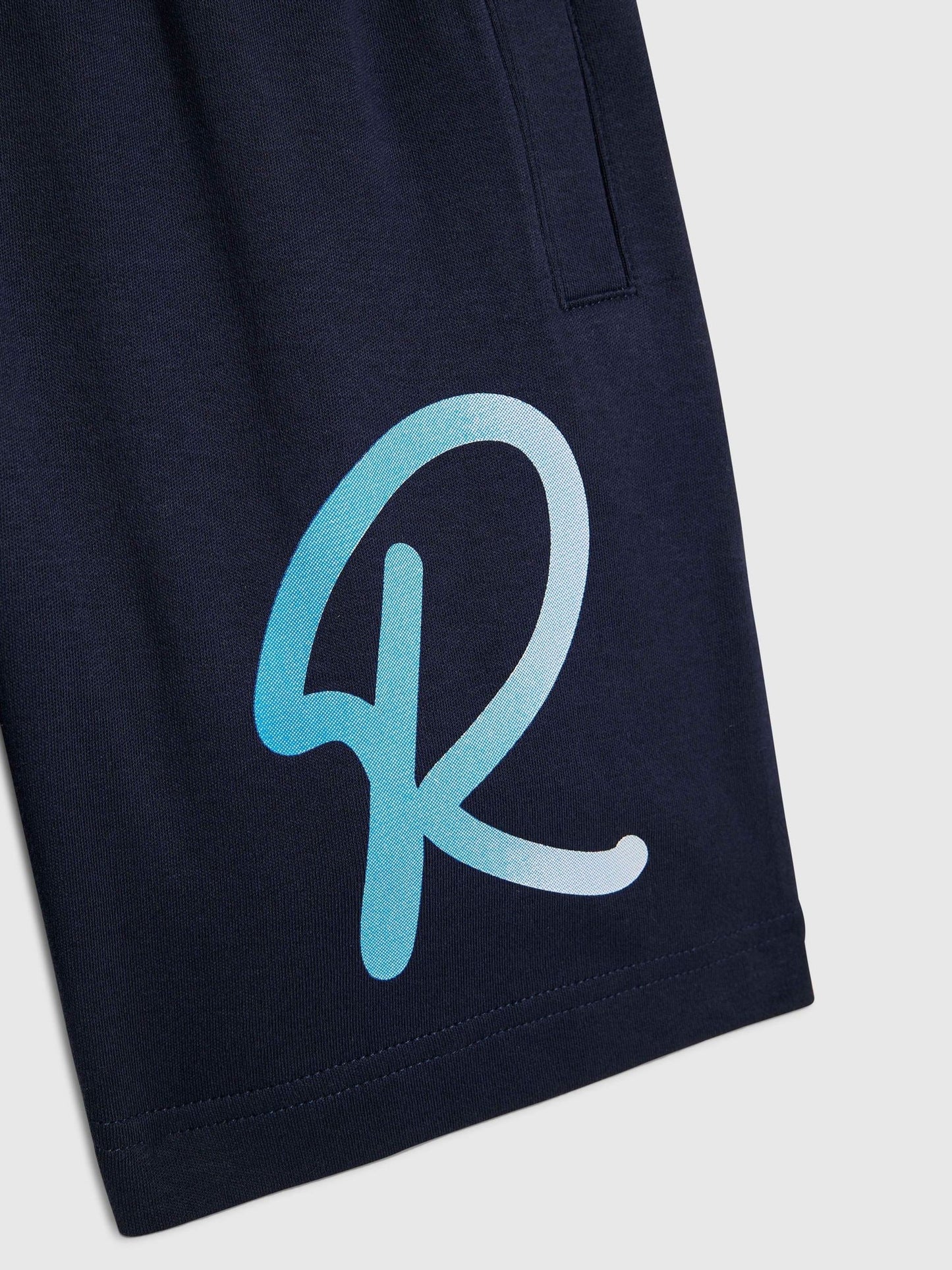 Dsiney Kidz - River Island Navy Blue River Logo Vest & Short Set image 5