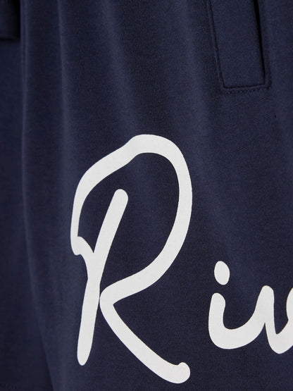 Dsiney Kidz - River Island Blue River Logo Polo Shirt & Shorts Set image 5