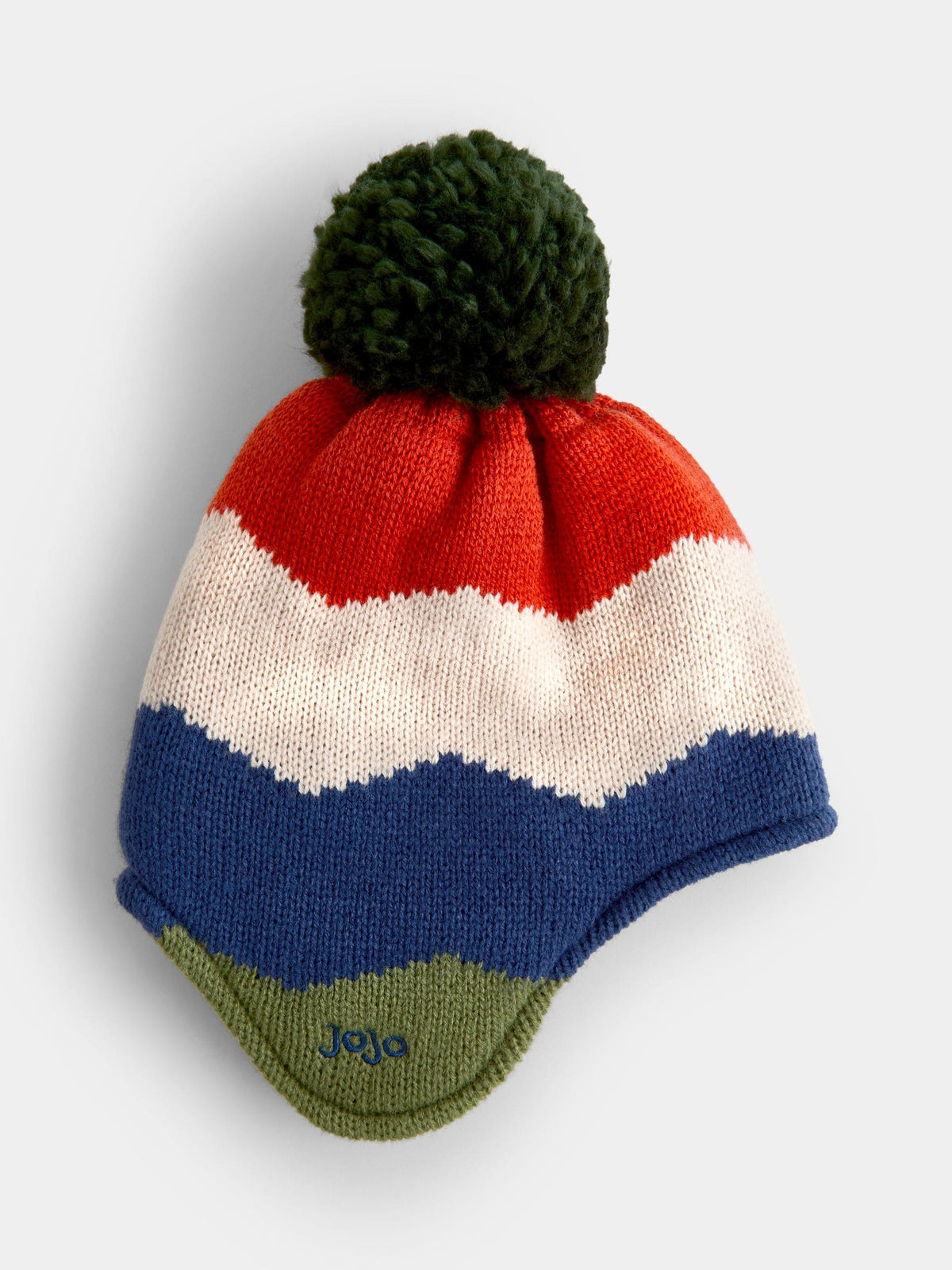JoJo Maman Bébé Knitted Pom Pom Hat - image 1